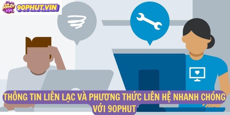 Thông tin liên lạc và phương thức liên hệ nhanh chóng với 90phut