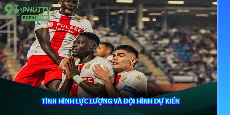 Tình hình lực lượng và đội hình dự kiến